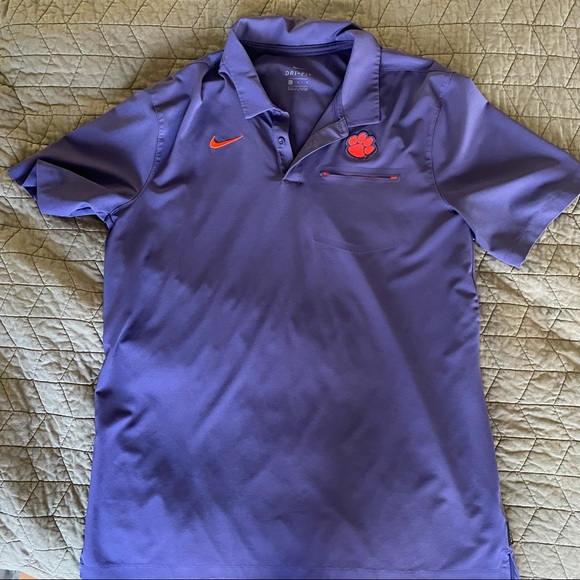 Clemson Nike Elite Coaches SidelinePerformancePolo - Picture 2 of 4